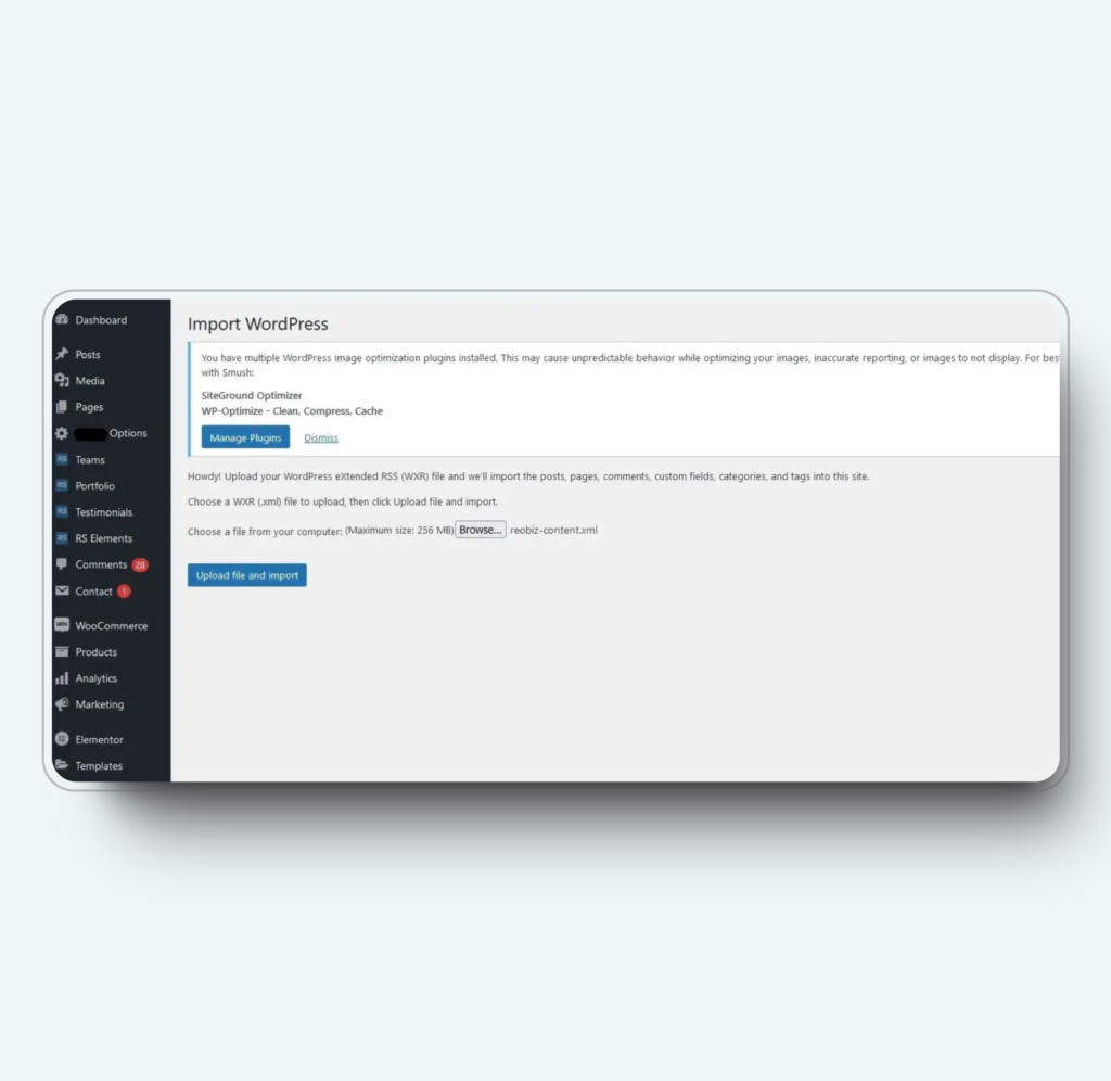 WordPress import tool for seamless content migration from Drupal.